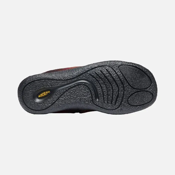 2024 manual Pantuflas Mujer ( Rojas/Negras ) Keen Howser Slide – UJR810735 – Pantuflas