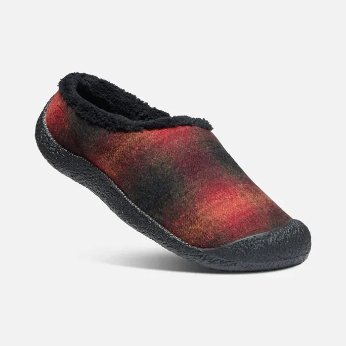 2024 manual Pantuflas Mujer ( Rojas/Negras ) Keen Howser Slide – UJR810735 – Pantuflas