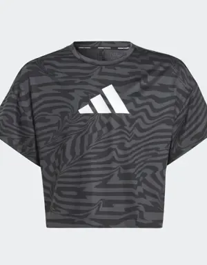Adidas Camiseta AEROREADY Print (Adolescentes)