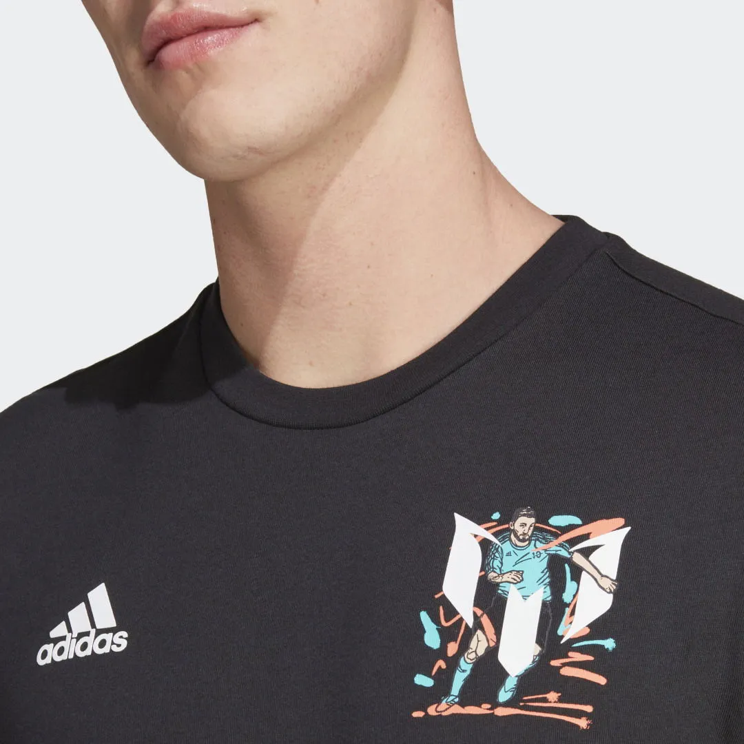 adidas Originals Messi Football Icon Graphic Tee