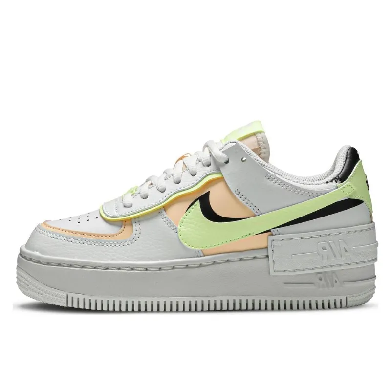 Air Force 1 Shadow Summit White Barely Volt Crimson Tint