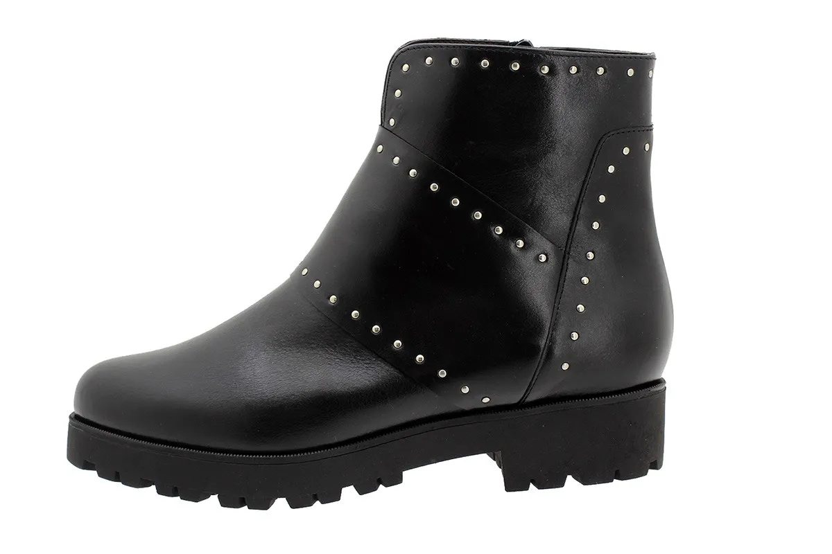 Ankle Boot Black Leather