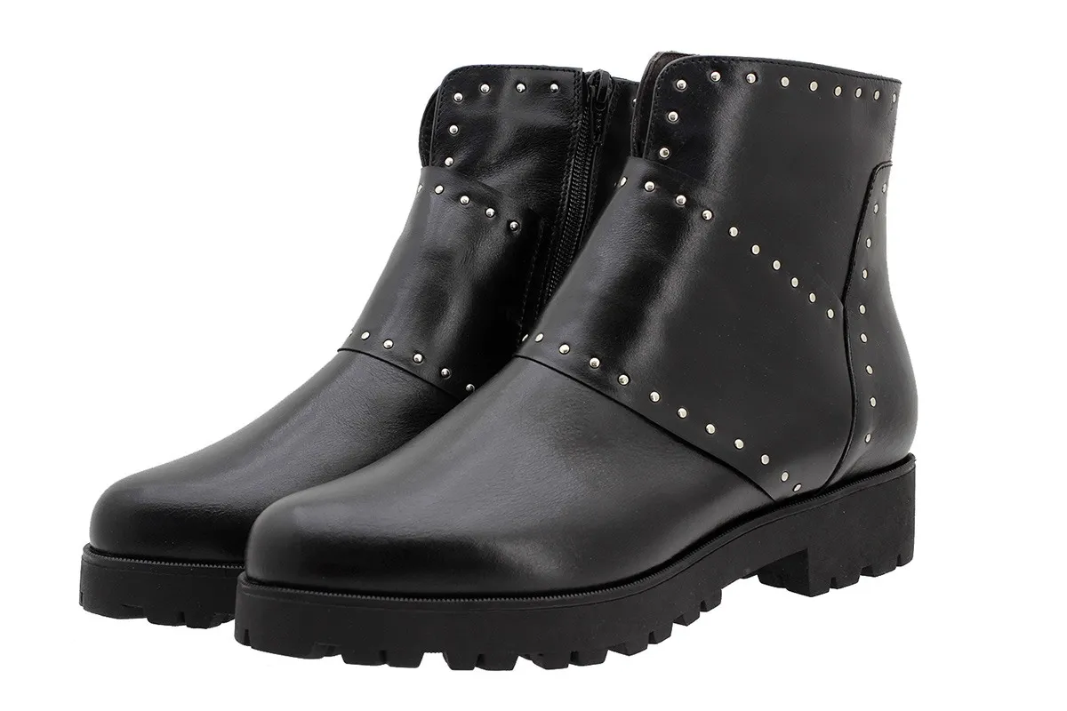 Ankle Boot Black Leather