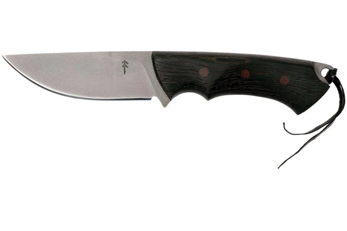Autine Kurbads, Wengé, Elmax, Brown RH sheath, cuchillo de exterior