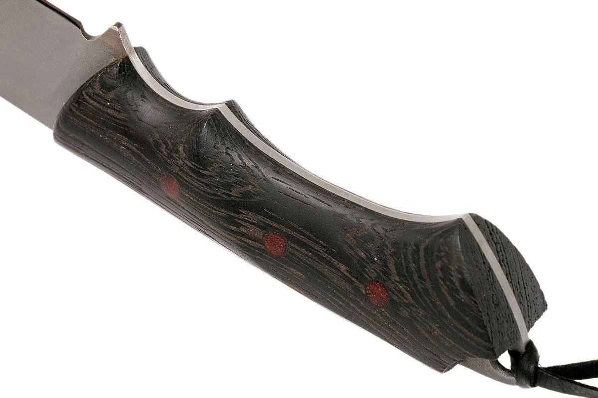 Autine Kurbads, Wengé, Elmax, Brown RH sheath, cuchillo de exterior
