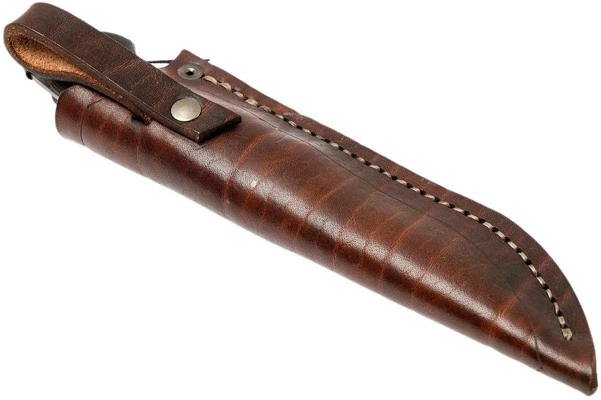 Autine Kurbads, Wengé, Elmax, Brown RH sheath, cuchillo de exterior