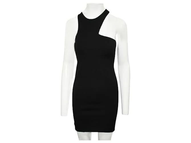 Autre Marque DISEÑADOR CONTEMPORÁNEO Vestido Bandage Negro 