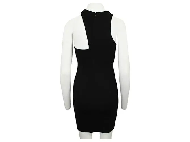 Autre Marque DISEÑADOR CONTEMPORÁNEO Vestido Bandage Negro 