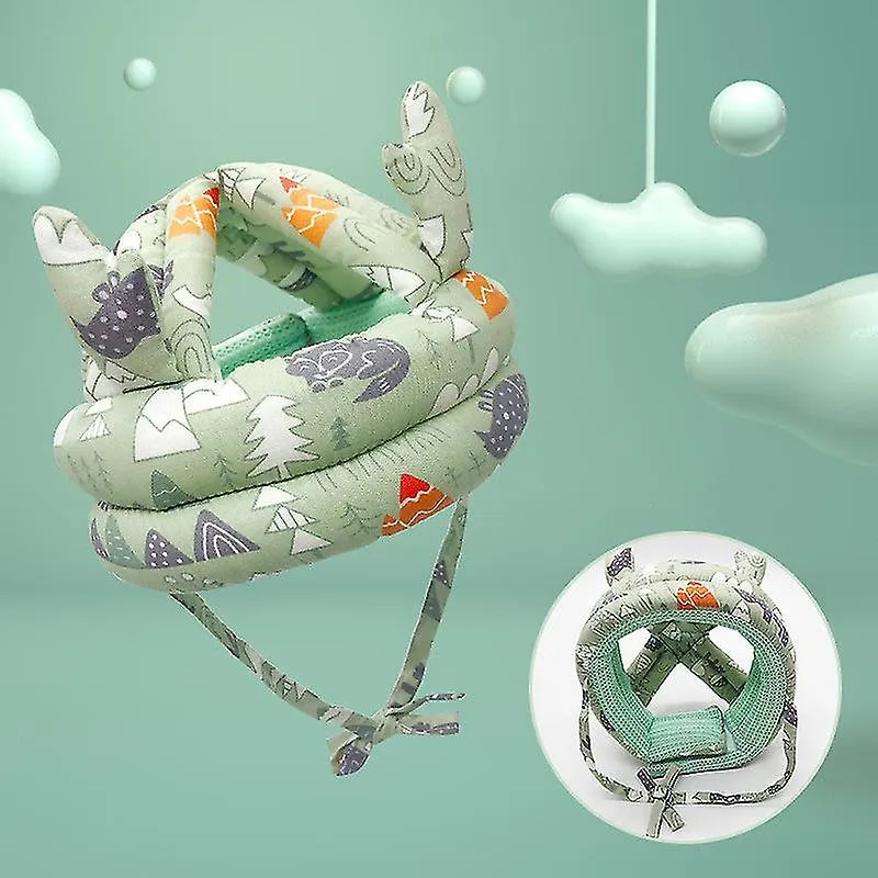 BABY TODDLER ANTIFALL CAP, BABY HEADGEAR, ANTICOLLISION BREATHABLE, HEAD PROTECTION PAD