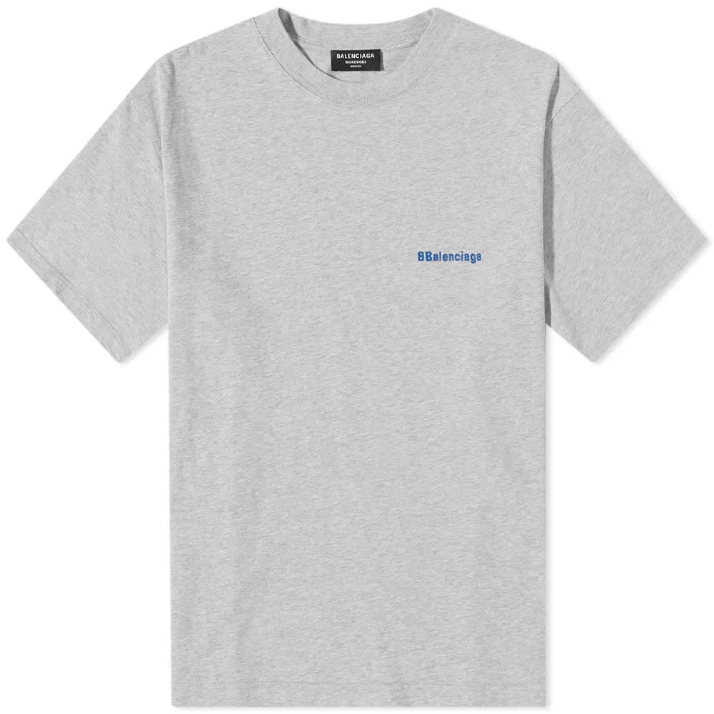 Balenciaga BB Text Logo Tee
