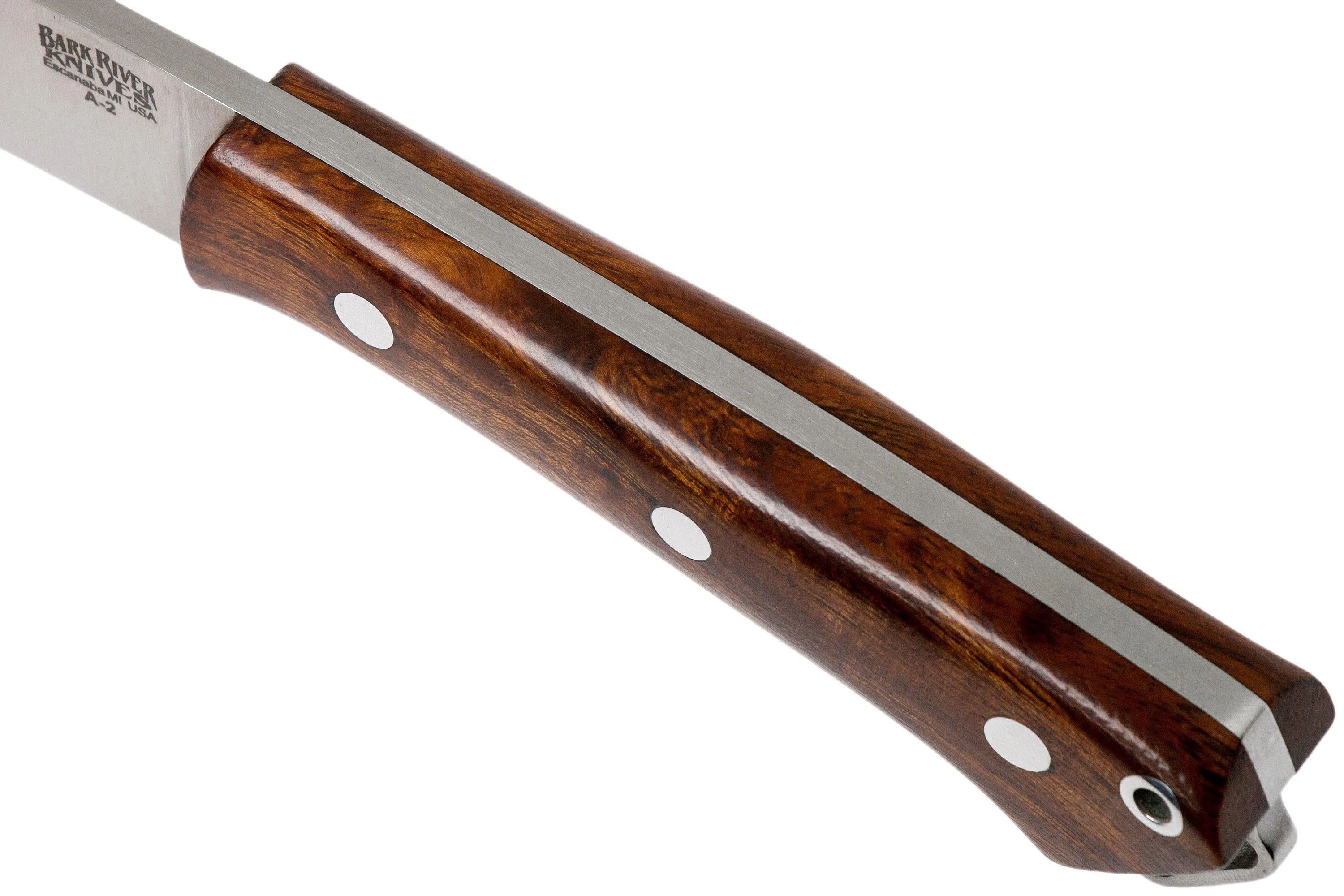 Bark River Fox River A2, Desert ironwood cuchillo de caza