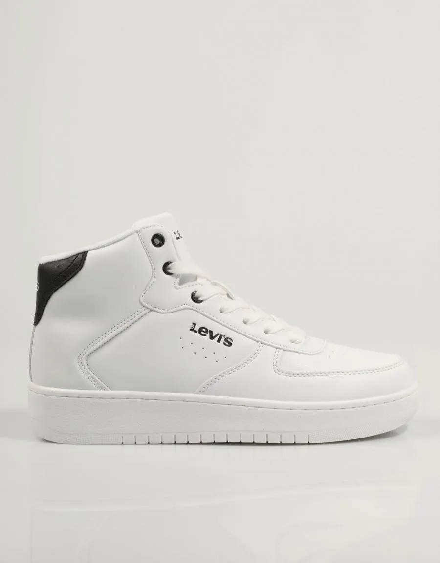  baskets LEVIS New Union Mid Vuni0023s en Blanc 83799