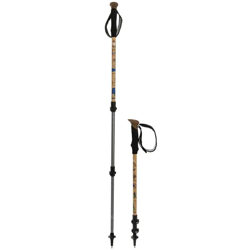 Bastones de senderismo Lacal Nature Stick Alpes (Beige)