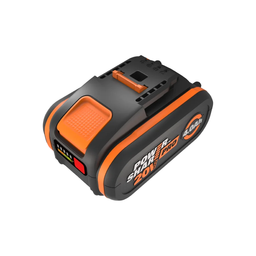 batería Pro de 20V y 4,0 Ah de alta capacidad con indicador