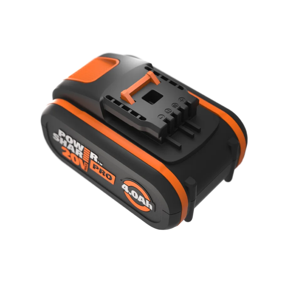 batería Pro de 20V y 4,0 Ah de alta capacidad con indicador