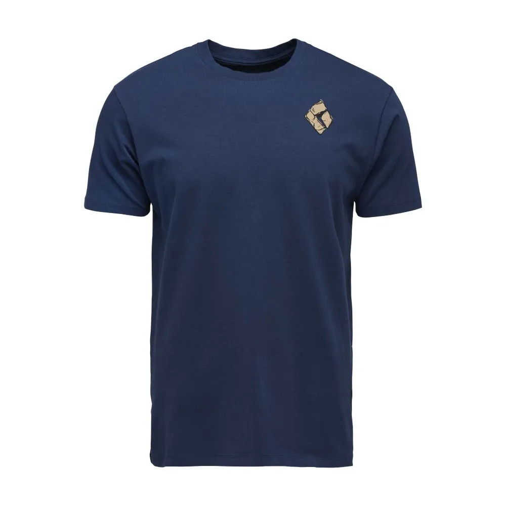 BD M MONO POCKET SS TEE Indigo