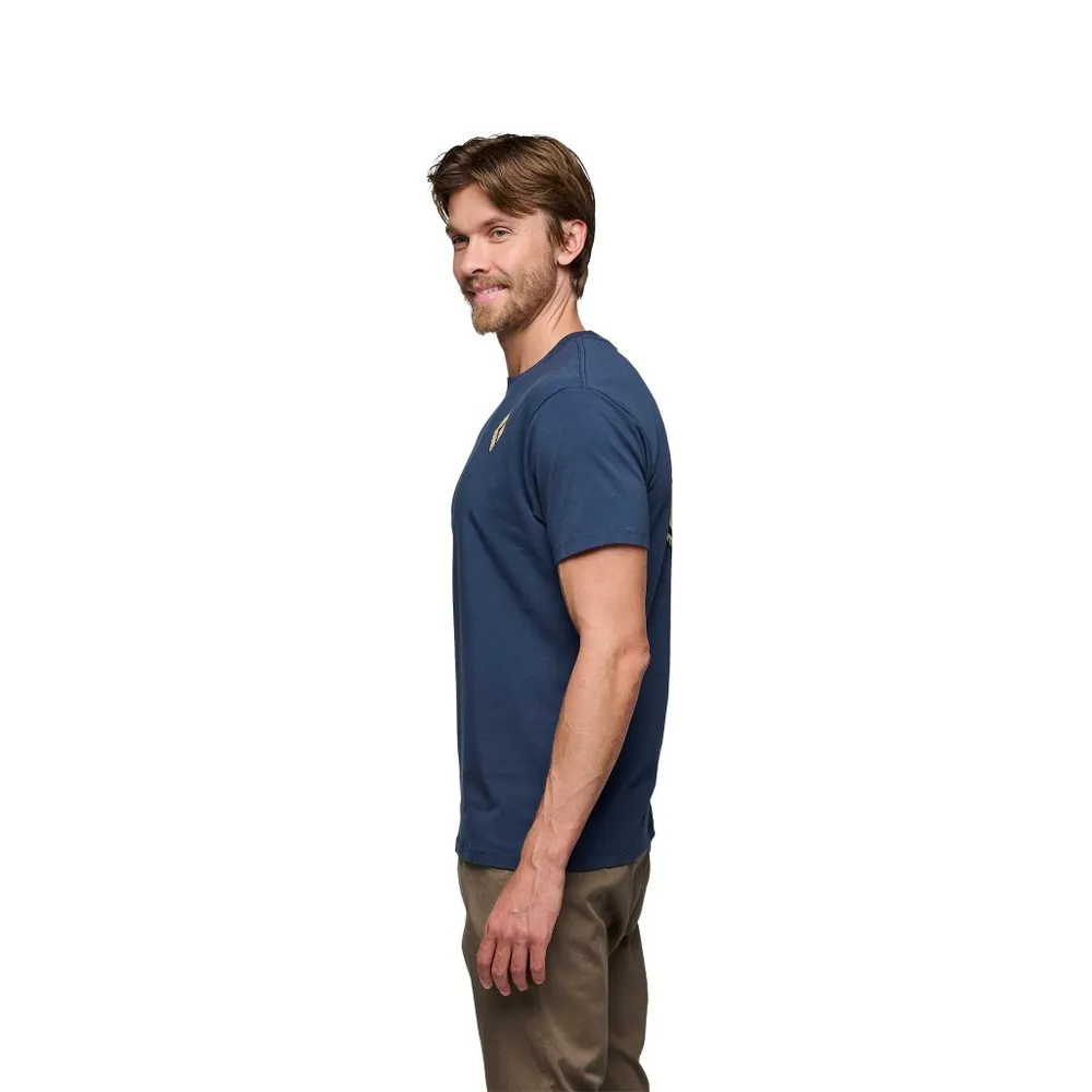 BD M MONO POCKET SS TEE Indigo
