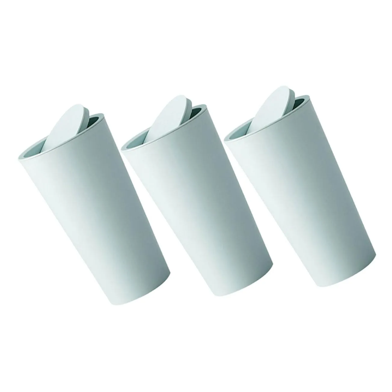 BELLIFFY Bote de Basura para Automóvil para Escritorio de Automóvil Mini Bote de Basura Tapa para Escritorio Bote de Basura Acce