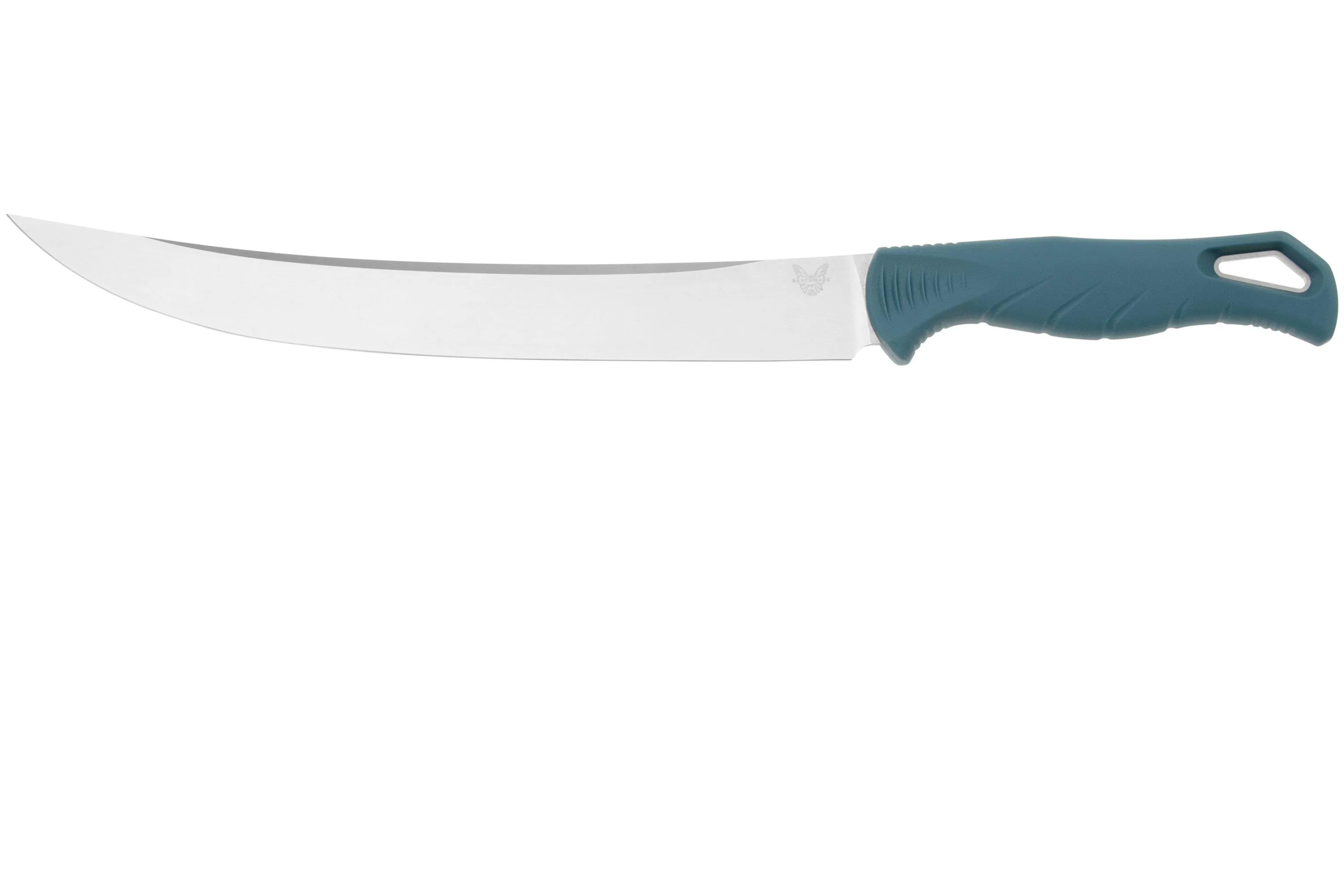Benchmade Fishcrafter Trailing Point 9” 18020 CPM MagnaCut, Depth Blue Santoprene, cuchillo para filetear