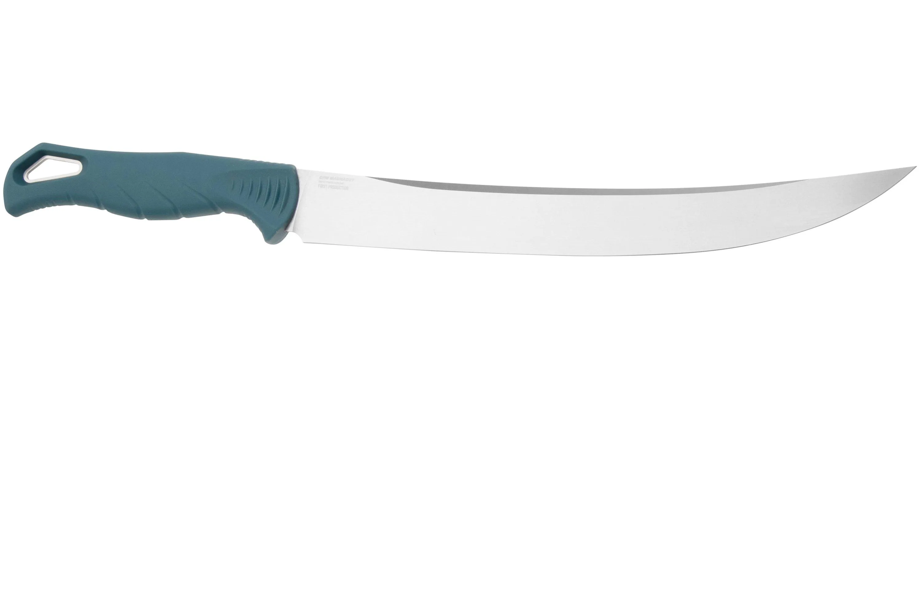 Benchmade Fishcrafter Trailing Point 9” 18020 CPM MagnaCut, Depth Blue Santoprene, cuchillo para filetear