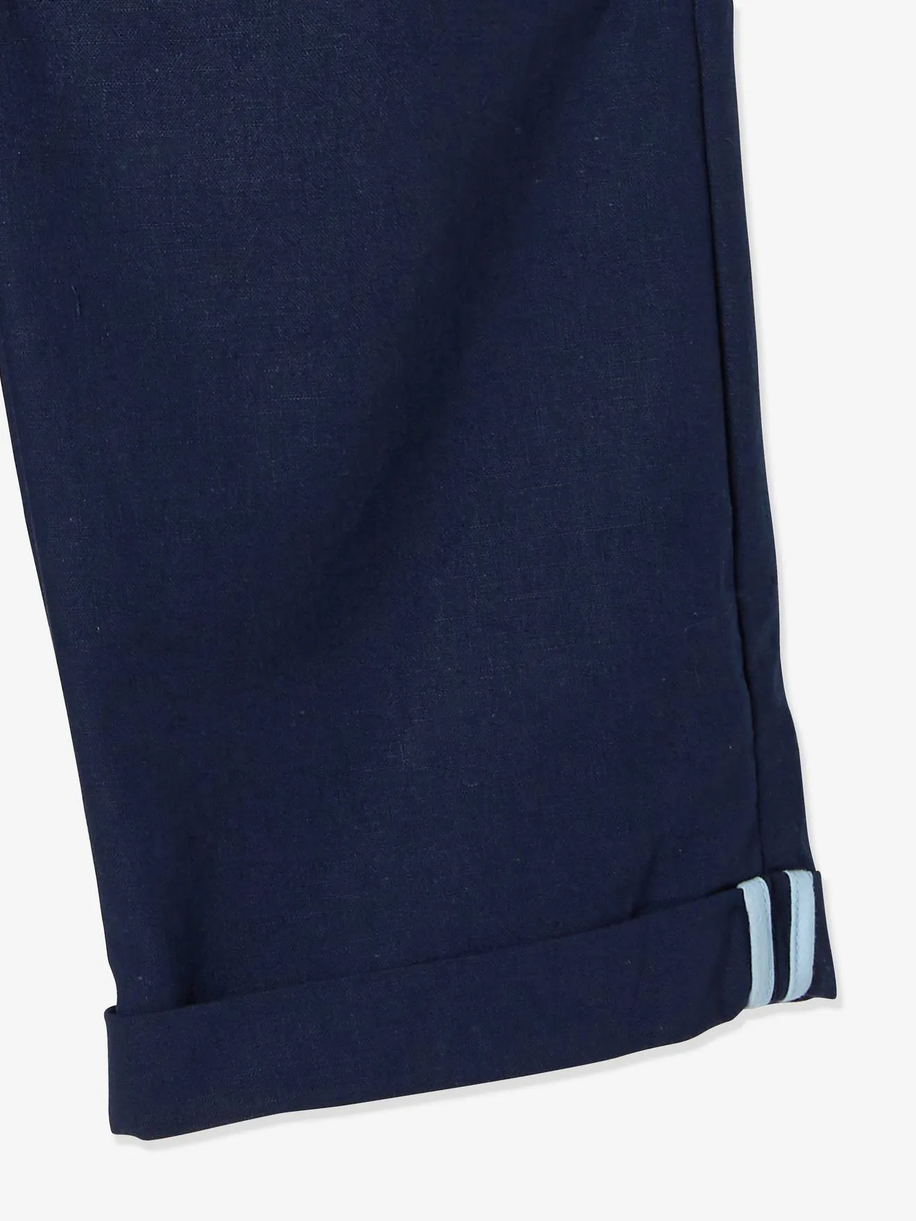 Bermudas de algodón y lino para niño