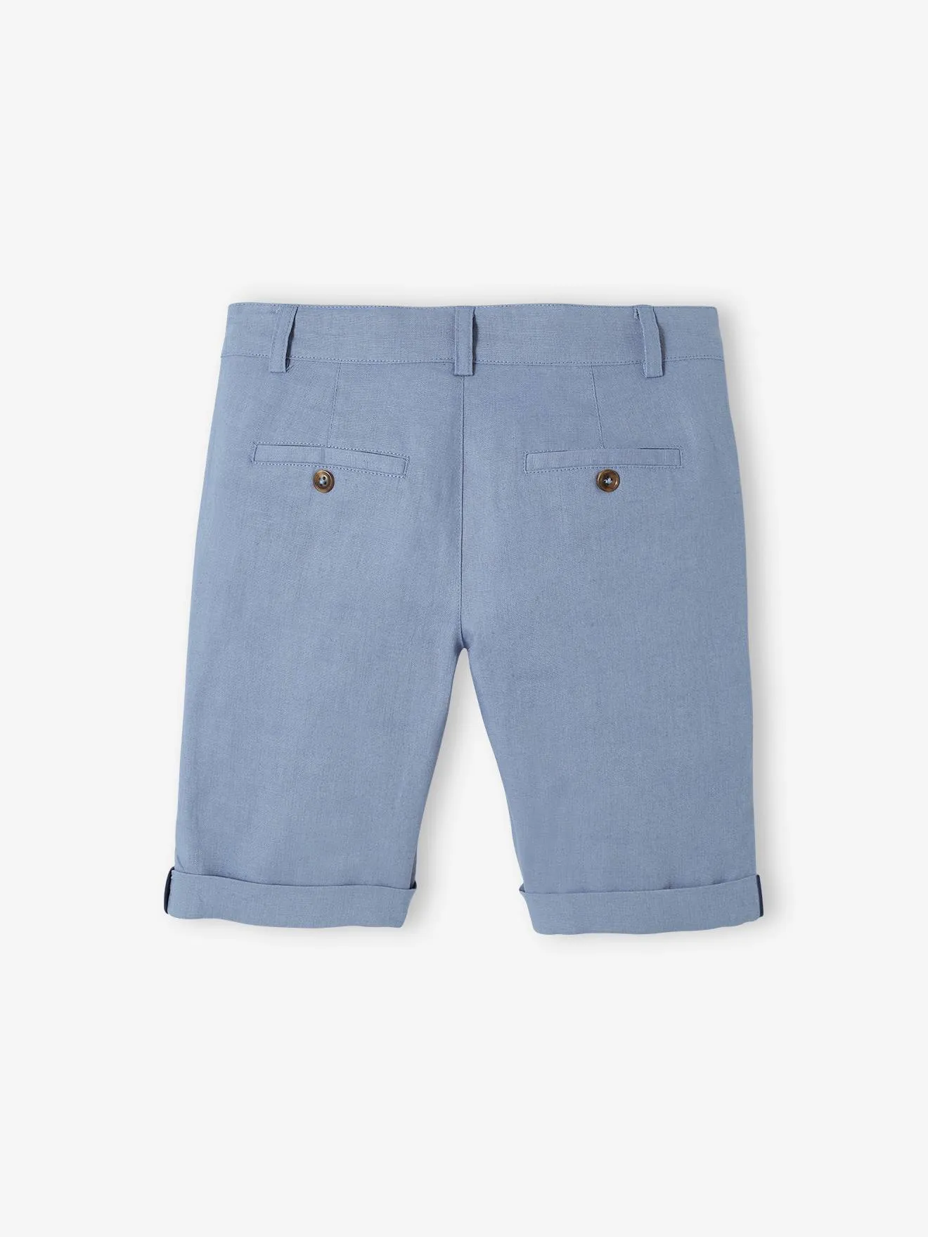 Bermudas de algodón y lino para niño
