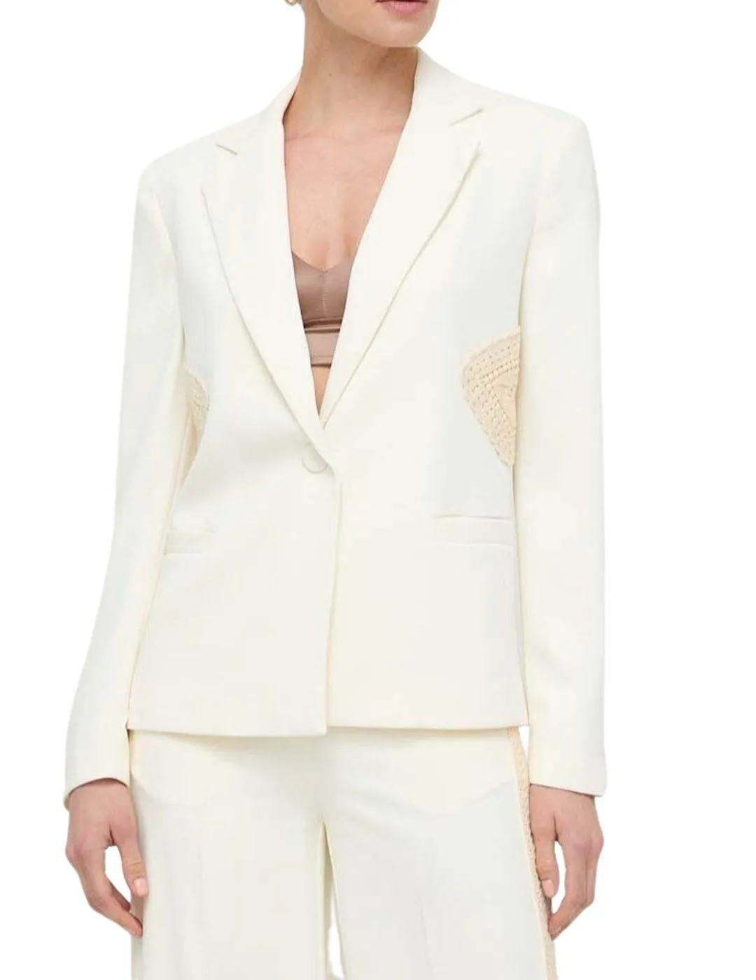 Blazer TWINSET Giacca con patch Crochet