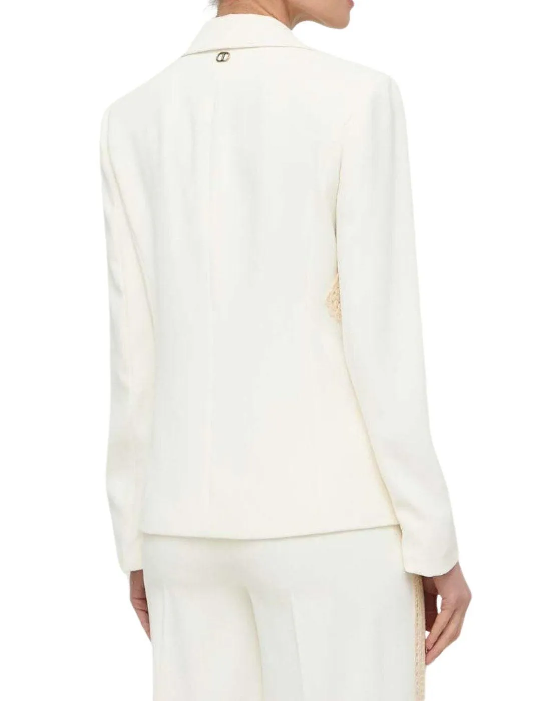 Blazer TWINSET Giacca con patch Crochet