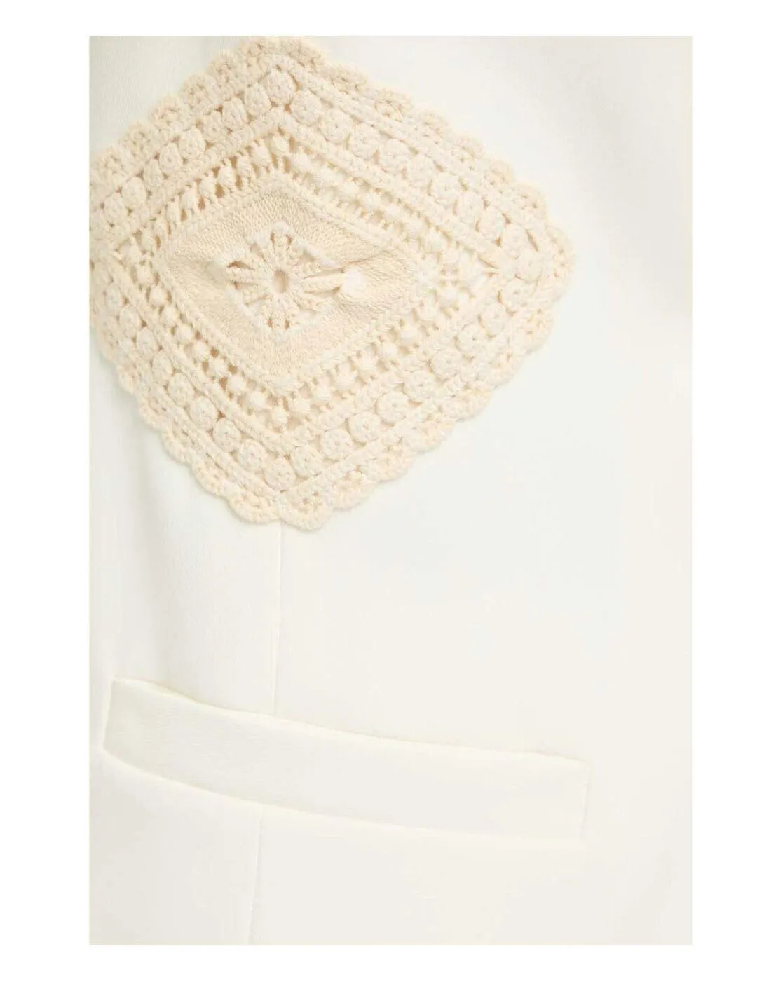 Blazer TWINSET Giacca con patch Crochet