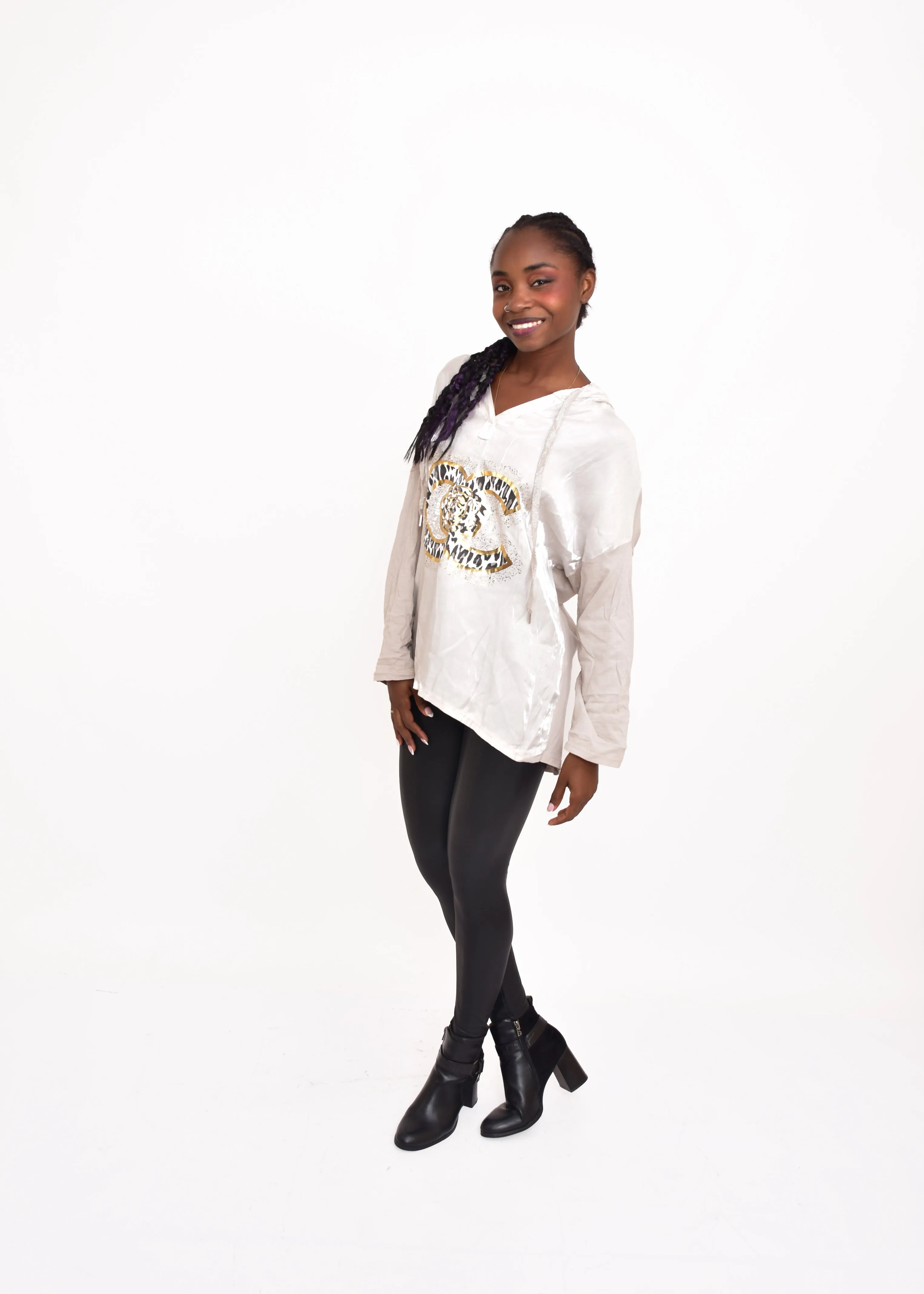 BLUSA CCBEIGE