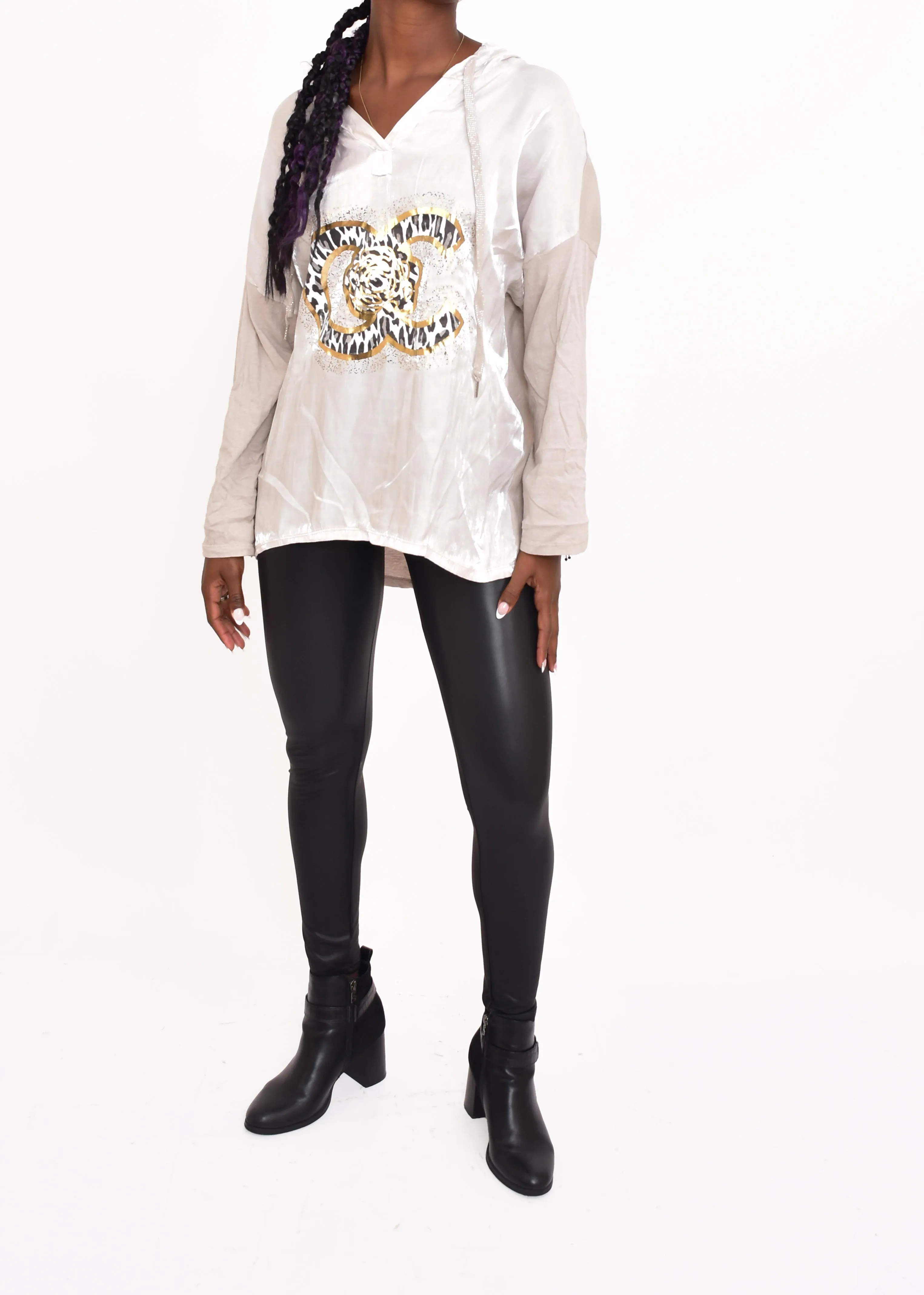BLUSA CCBEIGE