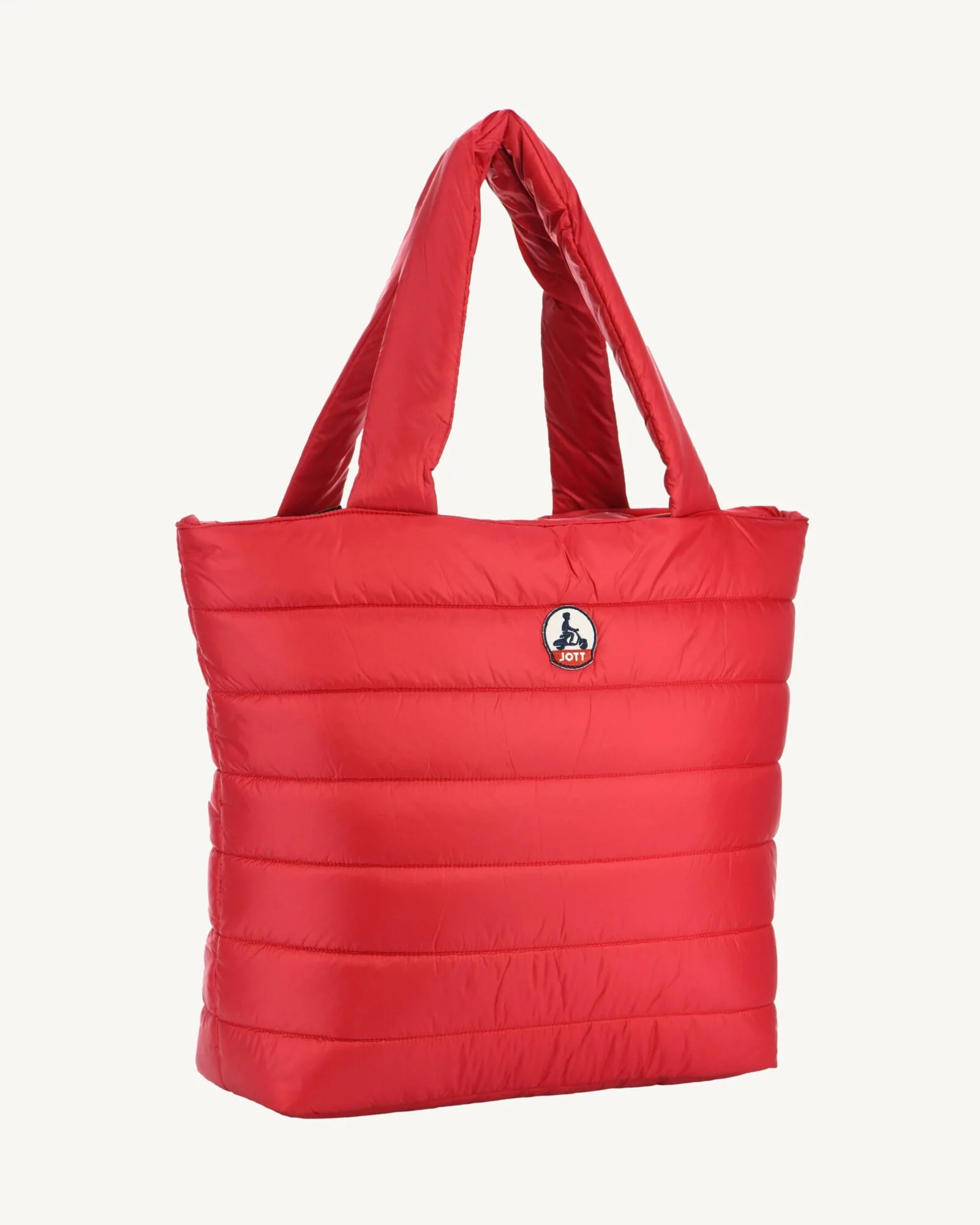BOLSO JOTT DE PLUMAS CHICA P000UTOT01300RED NITA NOOS SAC SHOPPING BASIC JUSTOVERTHETOP ROJO
