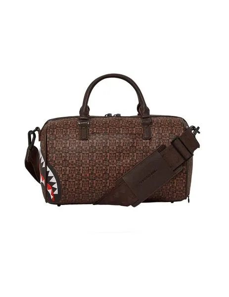 Bolso pequeño Sprayground Sharks in Paris marrón