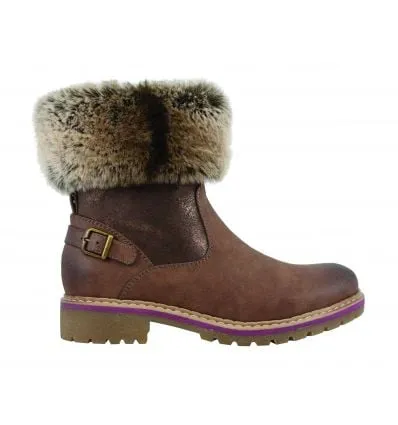 Bota de invierno Kimberfeel Polka (Marron) mujer