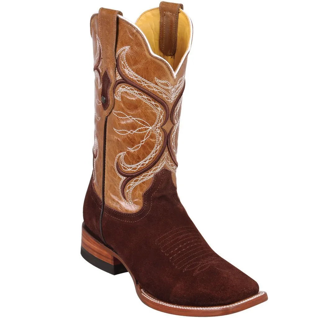 Botas de Gamuza Original Horma Rodeo Cuadrada Q8226394