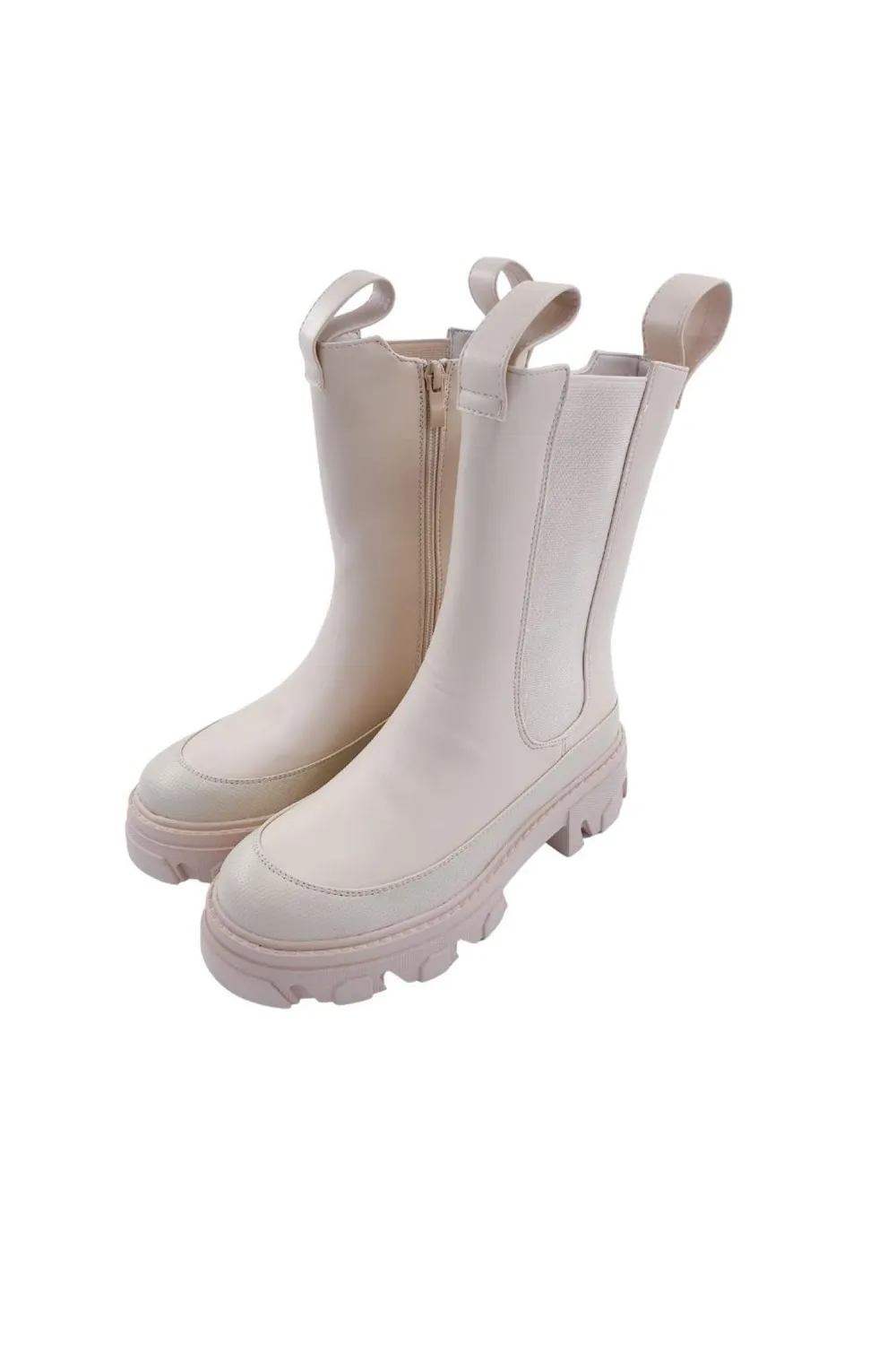 BOTAS MUJER WOMAN BEIGE BC315