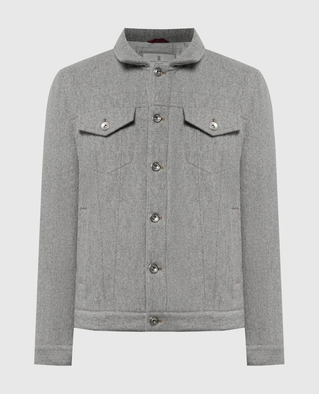 Brunello Cucinelli Gray cashmere jacket