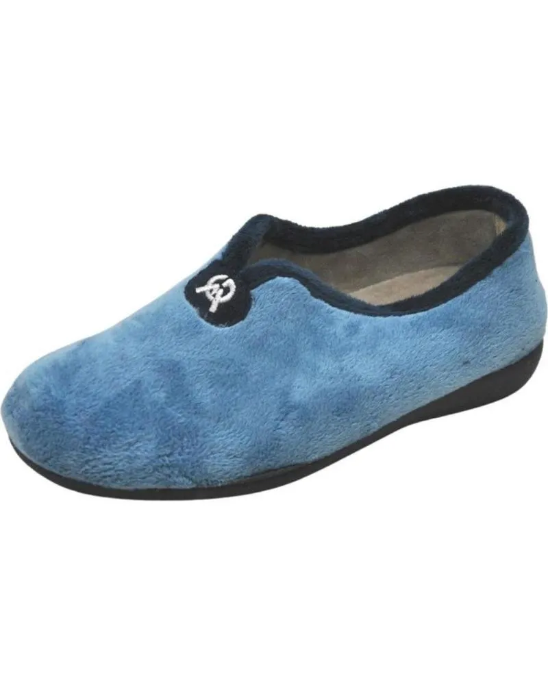 CALZADO DE CASA DE MUJER GEMA COMFORT GEMA GARCIA 71044 ZAPATILLA CASA MUJER INVIERNO PARA PLANT AGUAMAR AZUL