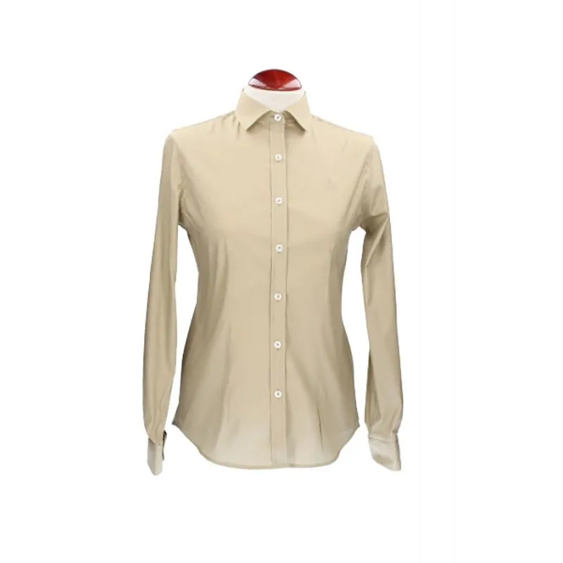 Camisa mujer camel