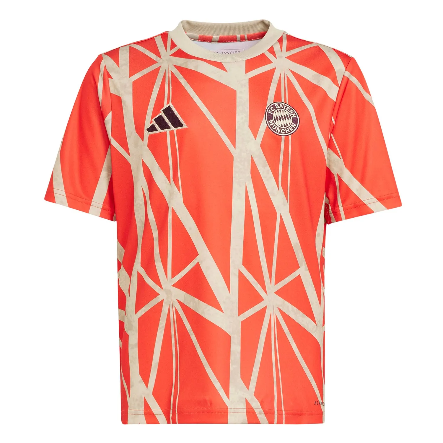 CAMISETA ADIDAS BAYERN NIñO PREMATCH