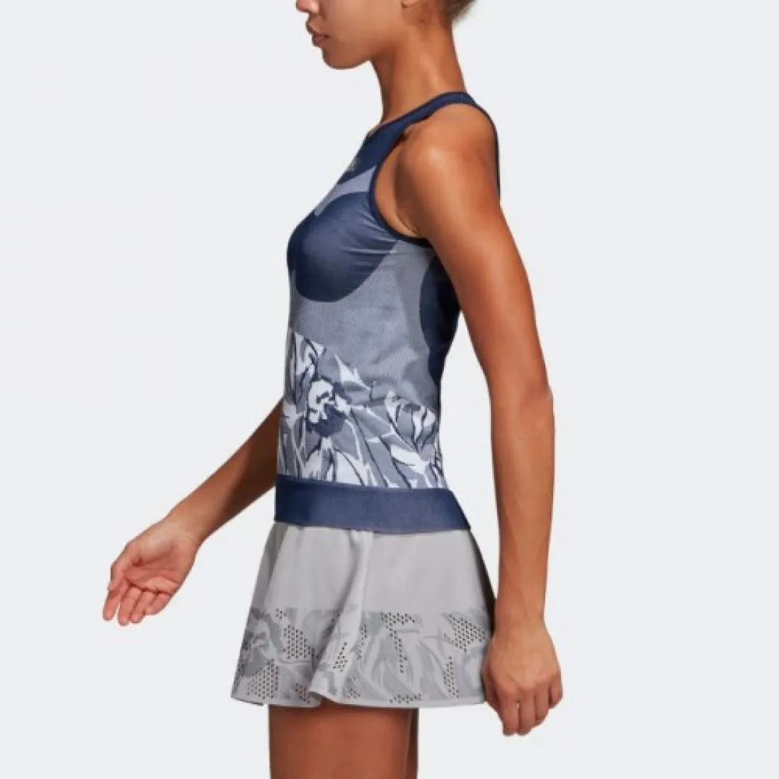 Camiseta Adidas Stella McCartney Seamless Azul Oscuro | Adidas
