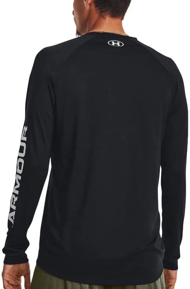 CAMISETA DE MANGA LARGA UNDER ARMOUR UA TECH PRT FILL LSBLK