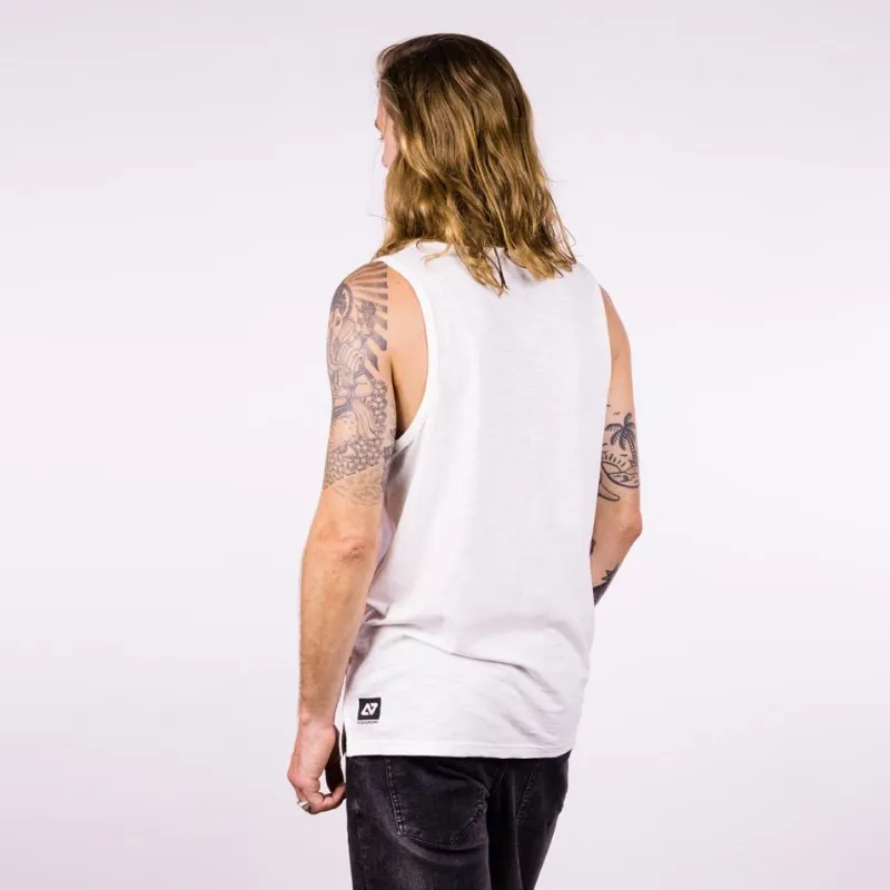 CAMISETA HYDROPONIC HOMBRE DIVERTIDA TIRANTES FIN TT WHITE REF. 1903202 BLANCA