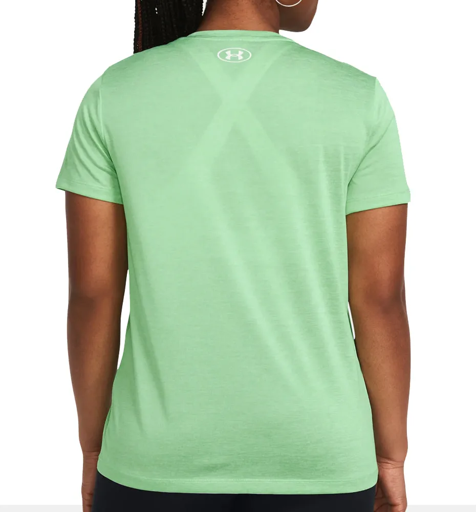 CAMISETA M/C FITNESS_MUJER_UNDER ARMOUR TECH SSC TWIST