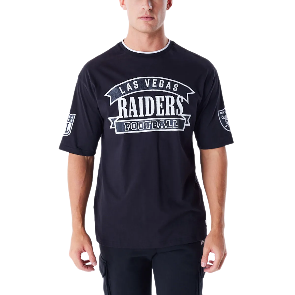 Camiseta Oversized Nfl Graphic Las Vegas Raiders