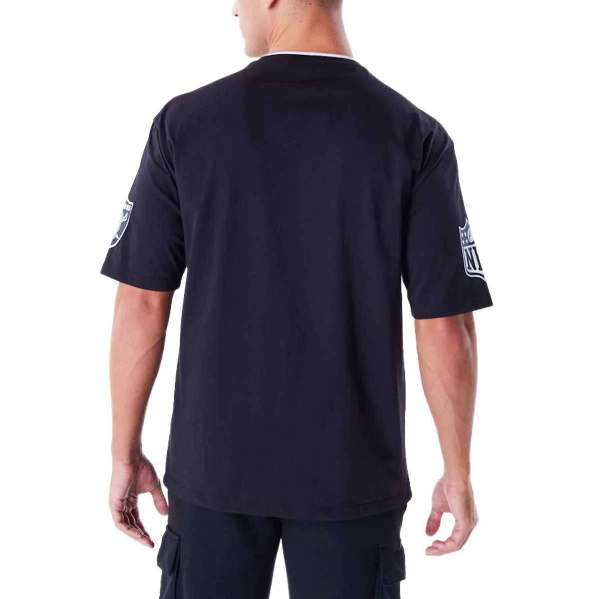 Camiseta Oversized Nfl Graphic Las Vegas Raiders