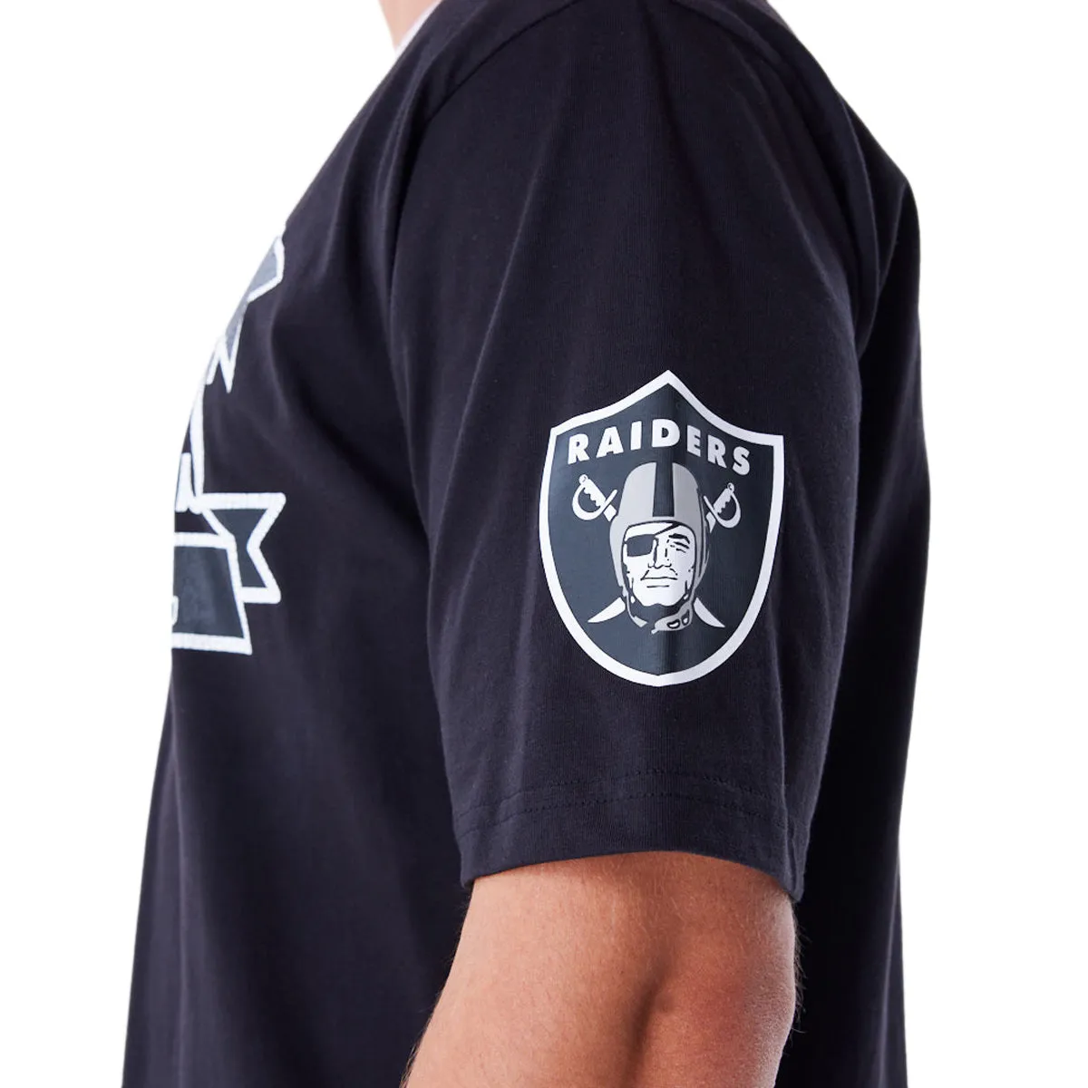Camiseta Oversized Nfl Graphic Las Vegas Raiders