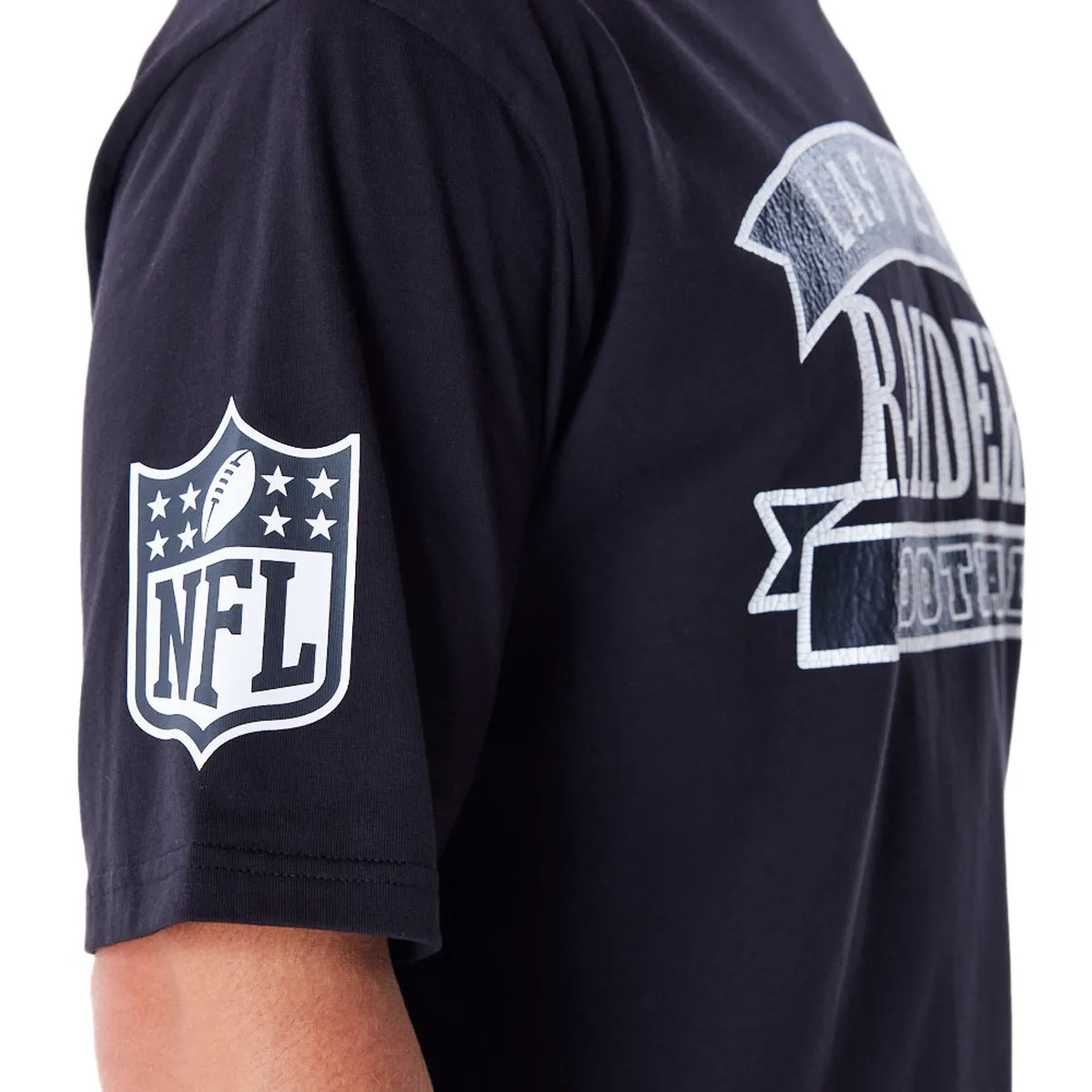 Camiseta Oversized Nfl Graphic Las Vegas Raiders