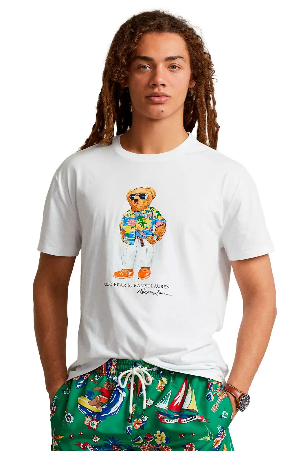 Camiseta Polo Ralph Lauren Bear Blanco