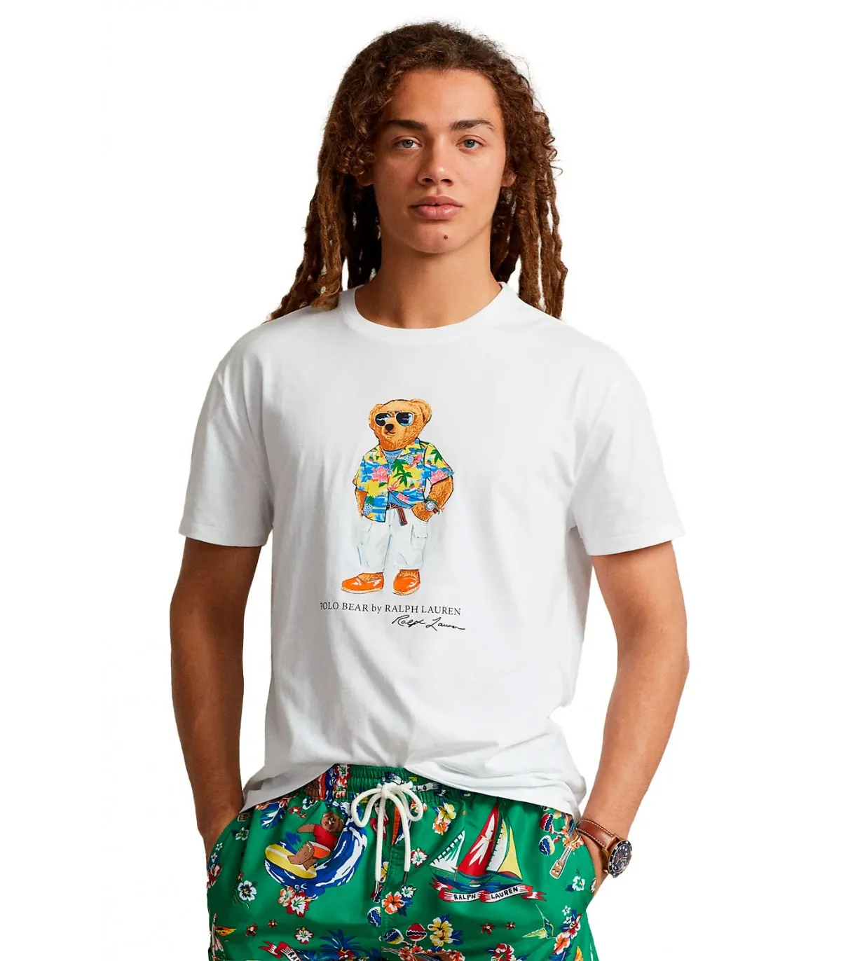 Camiseta Polo Ralph Lauren Bear Blanco